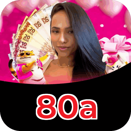 Interface do aplicativo 80a mostrando jogos disponíveis no iOS e Android